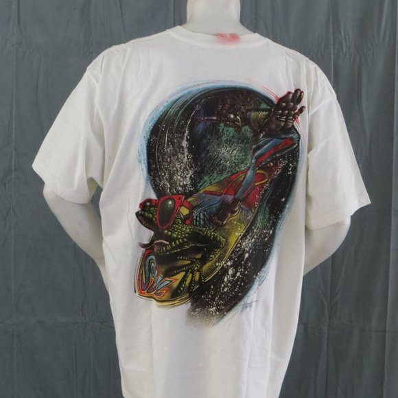 Vintage Surf Shirt - Rasta Surfer by Caribbean Soul - Men's 2XL (NWT) - Picture 1 of 12